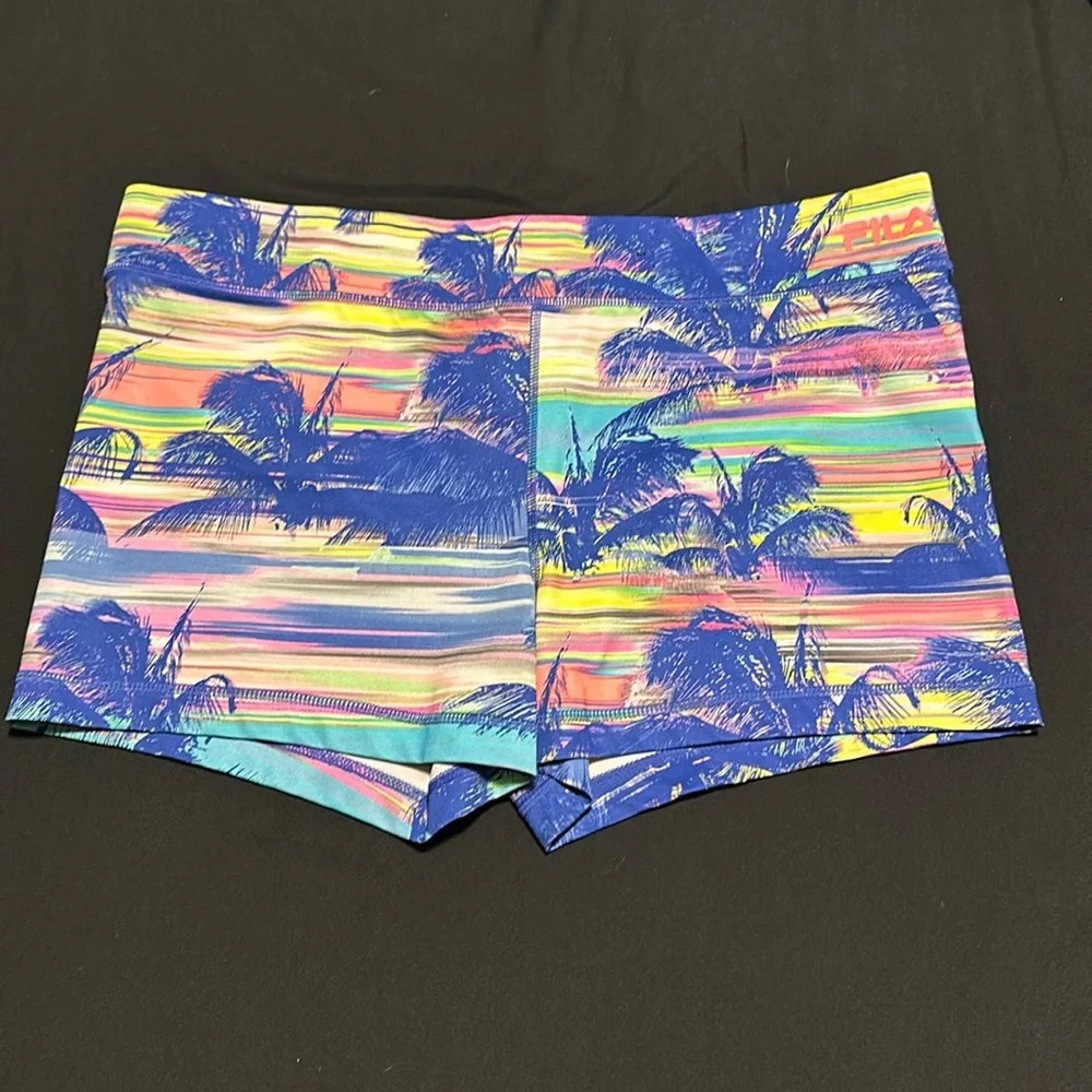 Women’s Fila Sport Compression Shorts - Picture 1 of 3